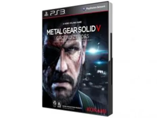 Metal Gear Solid V: Ground Zeroes - PS3 - R$ 19,90