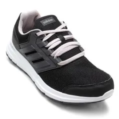 Tênis Adidas Galaxy 4 Feminino - Preto e Cinza - R$112