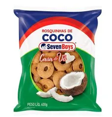 Rosquinha de Coco Sevenboys 400g (mín. 3) | R$3,85