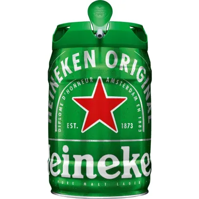 Leve 2 Cerveja Heineken Keg 5L 