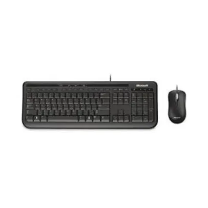 Kit Teclado E Mouse Microsoft Wired 600 USB For Business