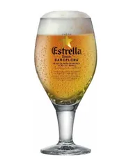 Taça De Cerveja De Cristal Alemão Estrella Daan 430ml