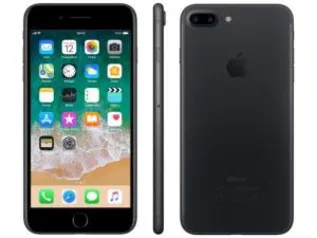 iPhone 7 Plus Apple 32GB Preto Matte 4G Tela 5.5” - Câm. 12MP por R$ 2834