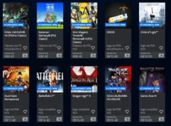 [PlayStation Store] PlayStation Essencial Sale - Vários jogos em promoção