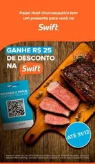 Swift - até R$25 OFF pagando com Mercado Pago