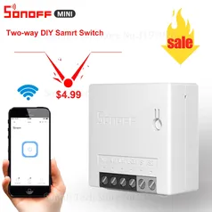 [NOVOS USUÁRIOS] Sonoff Mini | R$8