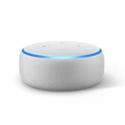 Echo Dot Amazon Smart Speaker Branco Alexa 3a Geração em Português | R$ 224,72