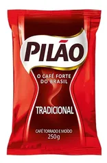 Café Pilão Torrado E Moído Tradicional Almofada 250g