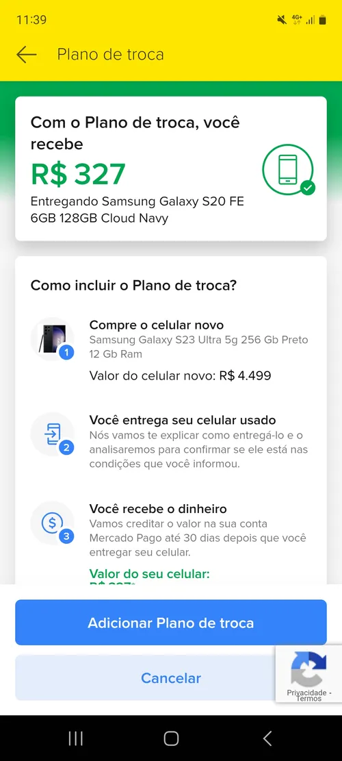 Imagen na descrição da promoção