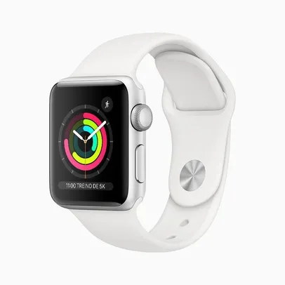 [APP+CUPOM] Apple Watch Series 3, 38mm | R$ 1558