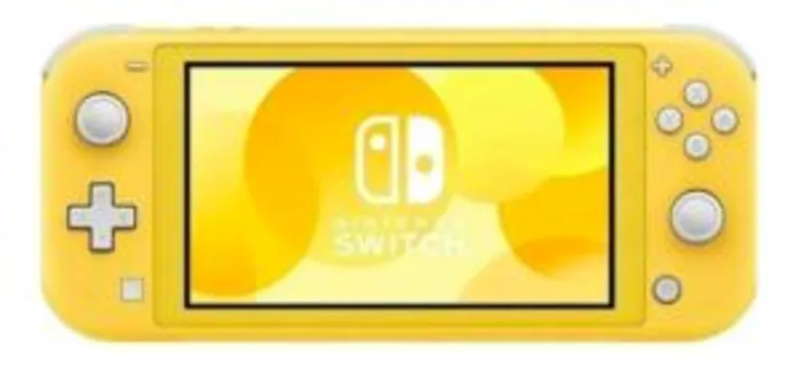 Console Nintendo Switch - Modelo Lite Amarelo 32Gb | R$1.440