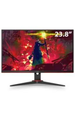 Monitor Gamer LED 23.8" Full HD AOC Speed 24G2HE5 IPS - Preto - R$799