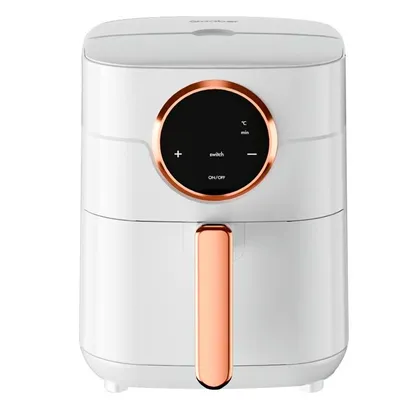 Fritadeira Air Fryer Sem Óleo Gaabor 4L Digital Touch, 1400W, 127V, Branco - E45A02