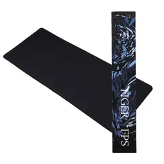 MousePad Gamer Extra Grande Speed 80x40cm Turum Reforçado Preto