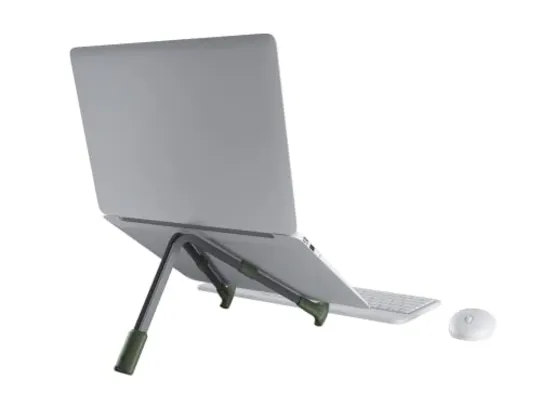 LiteStand Note - Suporte para Notebook - Octoo, Titanium/Verde