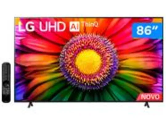 Smart TV 86” 4K UHD LED LG 86UR8750