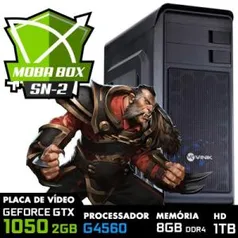 PC Gamer "MOBA Box Starting Now 2" | Pentium G4560 | GTX 1050 2GB | 8GB DDR4 | HD 1TB - R$ 2199