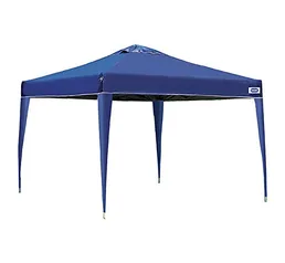 Gazebo X-flex Oxford Com Silvercoating Azul 3m X 3m Mor