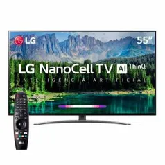 TV NanoCell 55" LG Smart TV SM8600 4K