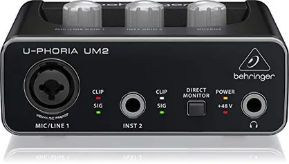 Behringer UM2 Interface de Áudio USB