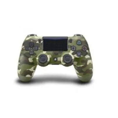 [R$ 187,74 com AME] Controle Sem Fio Dualshock 4 Camuflado Verde PS4 - Sony