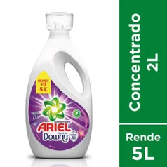 [APP] Sabão Líquido Ariel Toque De Downy - Concentrado 2L | 5 unid | R$ 16 cada