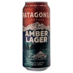 (Regional) Cerveja Patagonia Amber Lager 473ml Lata