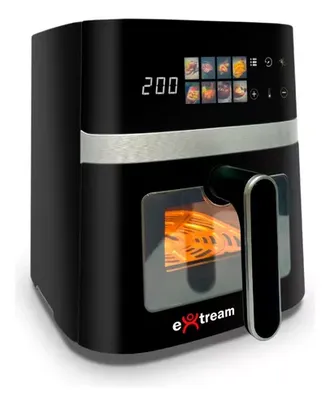 Extream Air Fryer Fritadeira Elétrica  5,5l Preto 127v