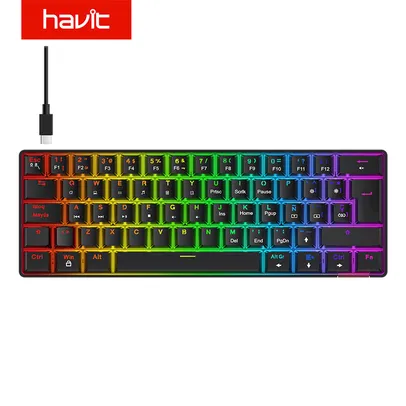 Teclado Mecânico Havit 611redES