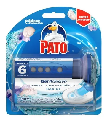 Detergente Pato Gel Adesivo Com Aplicador Marine 38g