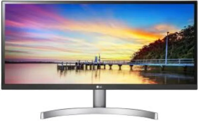 Monitor para PC Full HD UltraWide LG LED IPS 29” - 29WK600 R$ 1000