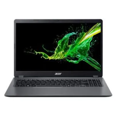 Notebook Acer Aspire 3 A315-54-54B1 Intel Core I5 10 geracao 8GB RAM 1TB HD 15.6' W10 - R$2331