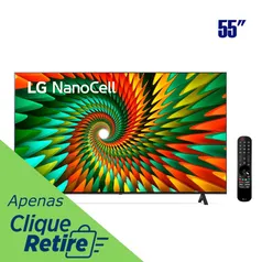 Smart TV 55'' 4K LG Nanocell 55NANO77