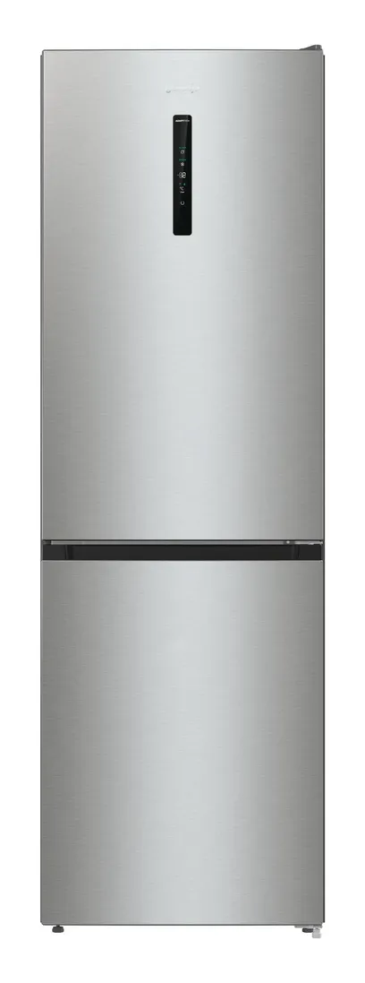 Foto do produto Geladeira Bottom Gorenje Nrk61caxl4 Freezer 326 Litros Inverse 2 Portas Inox 220V