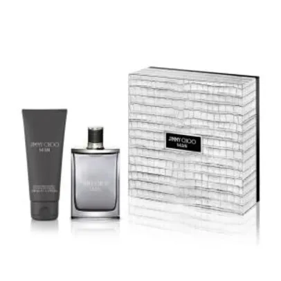 [Primeira compra] Kit Perfume Jimmy Choo Man Eau de Toilette 50ml + Shower Gel 100ml - R$165