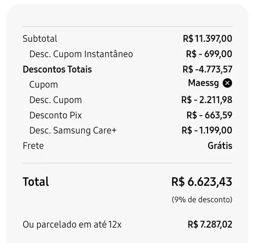 Imagen na descrição da promoção