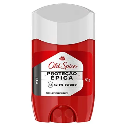 [REC R$8,91] Desodorante em Barra Antitranspirante Old Spice VIP - 50g