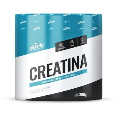 Sharkpro Creatina Monohidratada 300G Sabor Natural