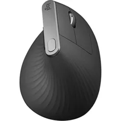 Mouse sem fio Logitech MX Vertical com Design Ergonômico para Redução de Tensão Muscular
