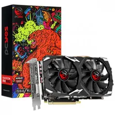 [10xS/Juros]Placa Radeon Rx 580 8GB, Gddr5 256 Bits - Paxrx580dr5df