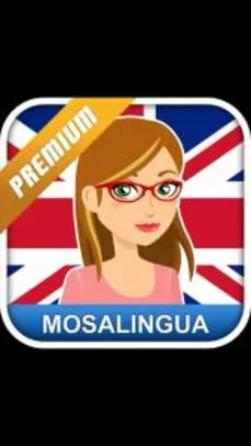 Aprenda Inglês com MosaLingua: Vocabulário Premium (Android), de Graça.