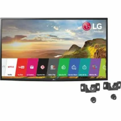 Smart TV LG LED 43" 43LH5600 Full HD IPS 2 HDMI 1 USB 60Hz + Suporte Universal - R$ 1619