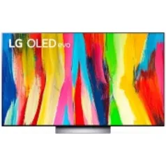 Smart TV LG 55&quot; 4K OLED55C2 Evo 120Hz G-Sync FreeSync 4x HDMI 2.1 Intelig&#234;ncia Artificial ThinQ Google Alexa