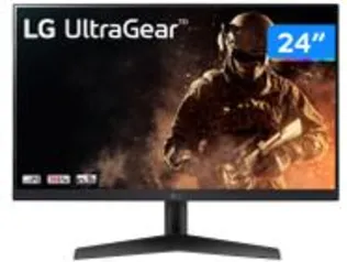 Monitor Gamer LG UltraGear 24" 144Hz IPS 1ms 24GN60R-B 