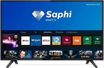 Smart TV Philips 43" 43PFG5813/78G Full HD 2 HDMI 2 USB Wifi Miracast 