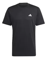 Camiseta Treino Manga Curta Logo Adidas