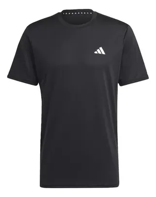 Camiseta Treino Manga Curta Logo Adidas