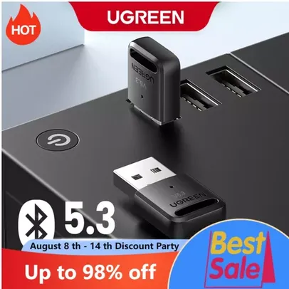 Adaptador UGREEN USB Bluetooth 5.3