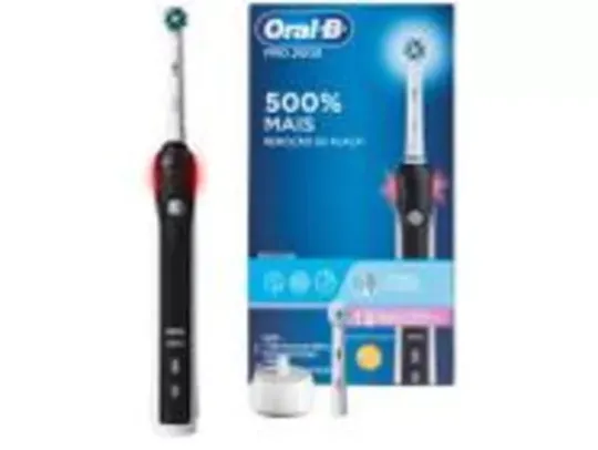 [MASTERCARD]Escova de Dente Elétrica Recarregável Oral-B Pro 200 - 2 Refis - 220V