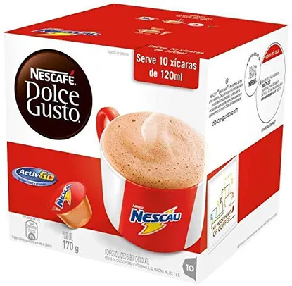 Nescafe Dolce Gusto, Nescau, 10 Cápsulas